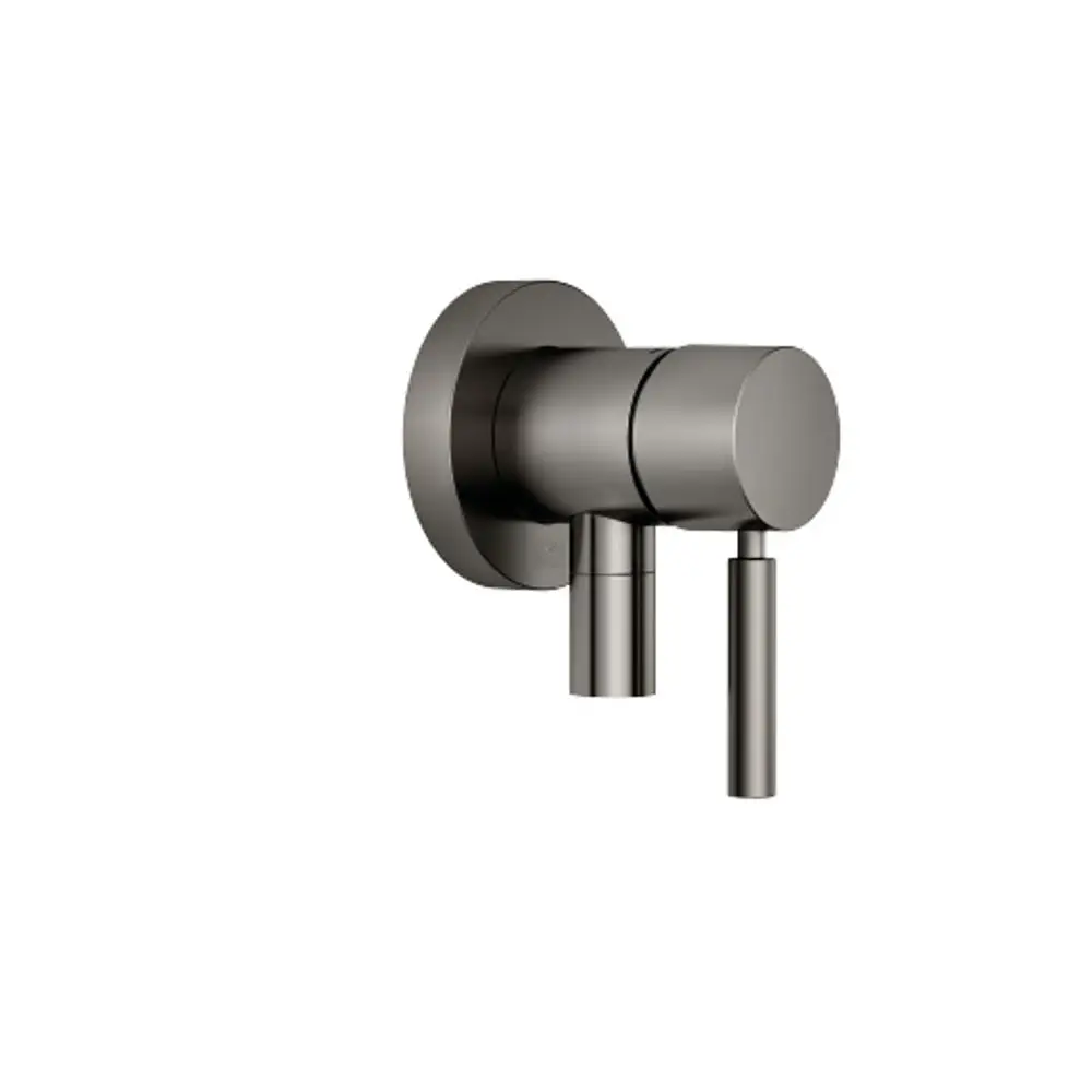DORNBRACHT UP-Einhandbatterie mit Abdeckplatte SERIENSPEZIFISCH 36045660 Dark Platinum gebürstet, 36045660-99 Galeriebild 1